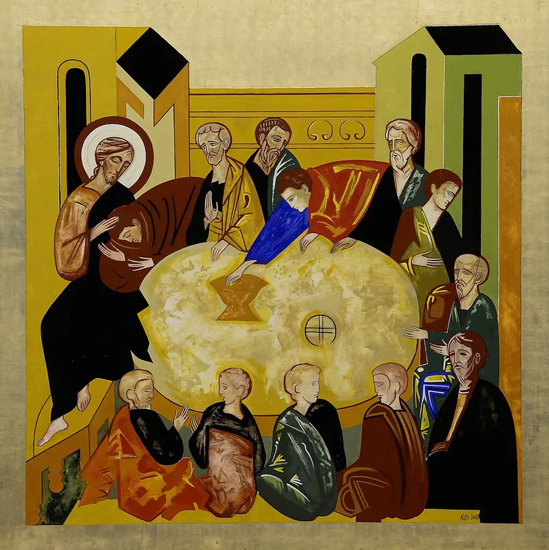 La Última Cena — icono de Kiko Argüello