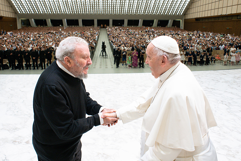 Camino Neocatecumenal audiencia con el Papa Francisco envío familias en misión
