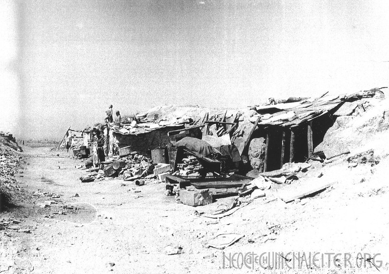 Camino Neocatecumenal Barracas en Palomeras Altas, Madrid 1964